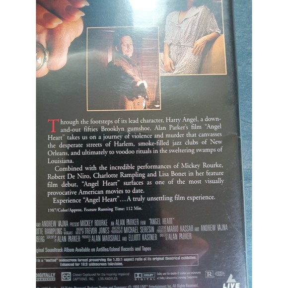Angel Heart DVD - Picture 3 of 3